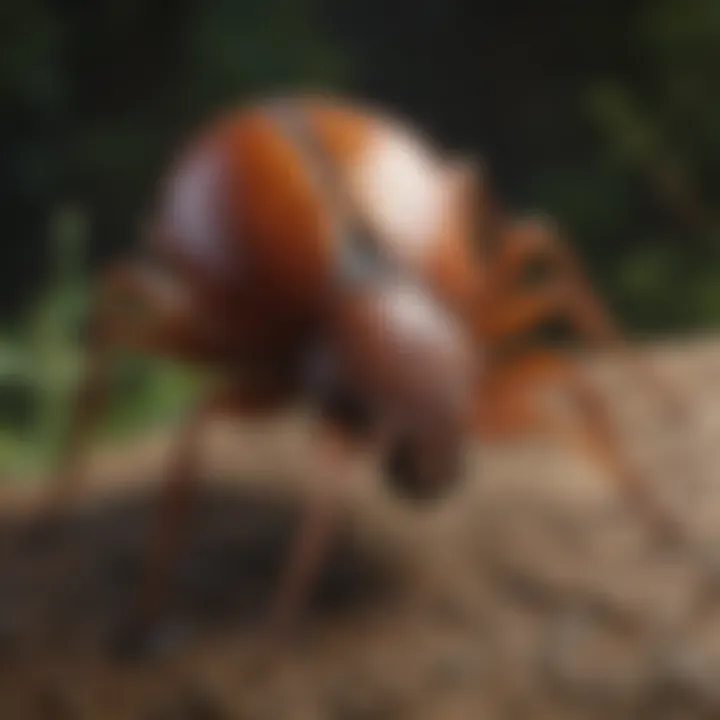 Diagram of tick anatomy
