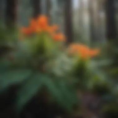 An intricate close-up of local flora native to Northern Idaho