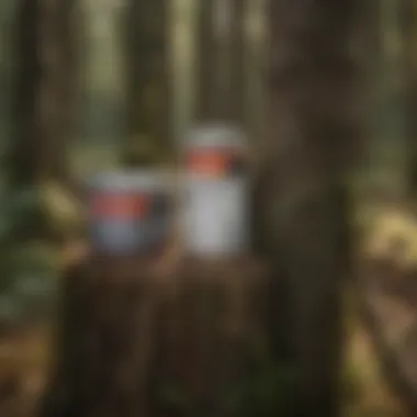 Comparison of Paint Formulations Comparison of different tree marking paint formulations