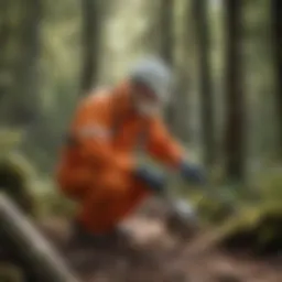 Bio Recovery Technician in Action