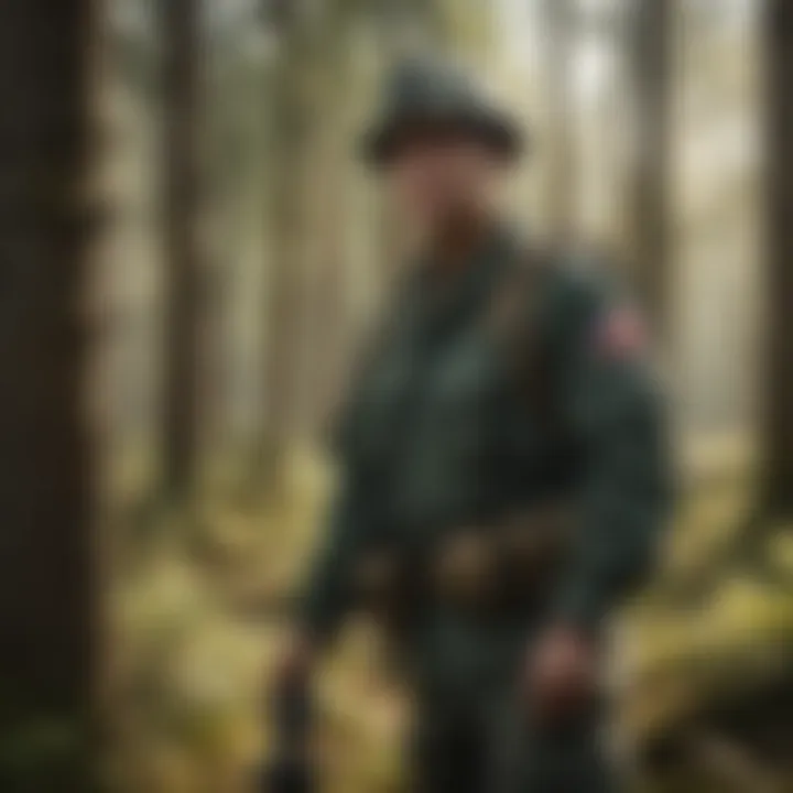 Job roles in forestry highlighting ex-military personnel contributions