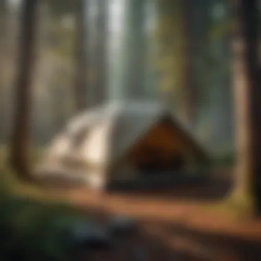 Eco-Friendly Tent Features Eco-friendly features of the Columbia Cougar Flats Tent displayed