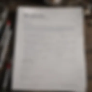 Creating an Impactful Job Application A close-up of a resume and job application paperwork, highlighting key qualifications.