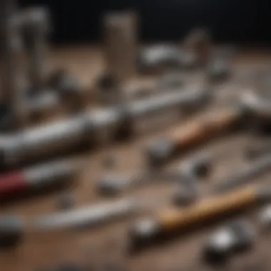 Engineering Tools and Materials A close-up of engineering tools and educational materials.
