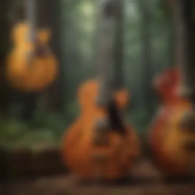 Vintage Gibson guitar collection