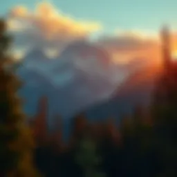 Majestic Teton Range at sunrise