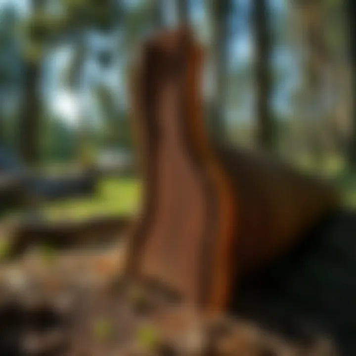 Innovative Woodworking with Hardwood Strips Artistic woodworking project demonstrating the versatility of hardwood strips