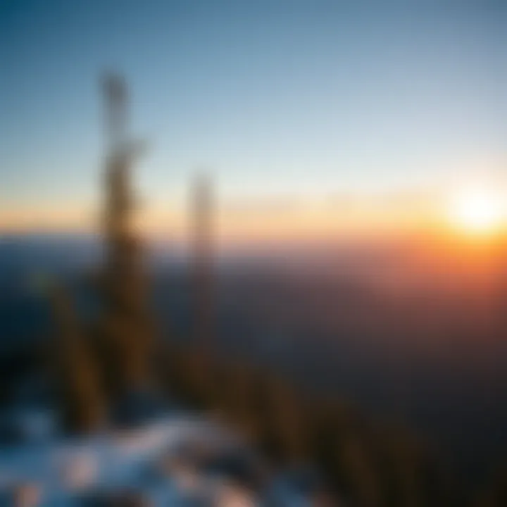 Panoramic Views from Colorado's Summits A breathtaking view from a mountain summit
