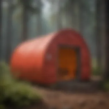 Advanced materials used in fire shelter construction