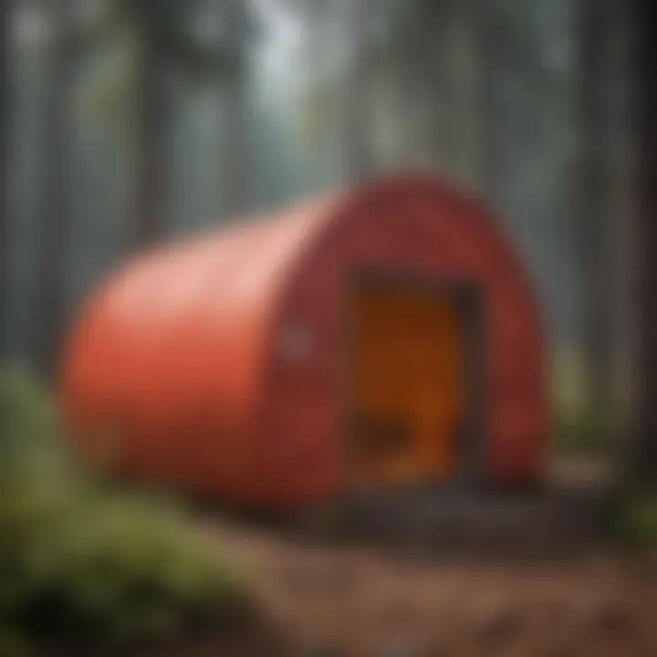 Advanced materials used in fire shelter construction