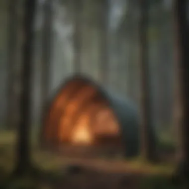 Innovative design of next-generation fire shelters in a forest setting