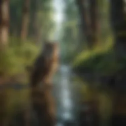 Vibrant flora of Owl Creek showcasing biodiversity