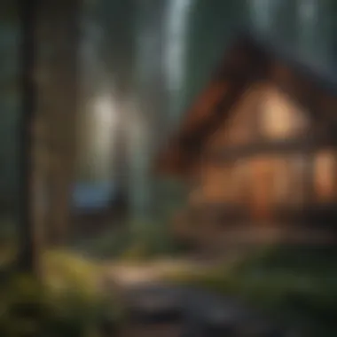 A Cozy Retreat Amidst Nature Cozy lodge nestled in the forest