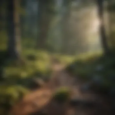 Breathtaking Hiking Trails in the Mountains Scenic hiking trails offering breathtaking views