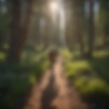 Group of hikers enjoying a trail in Utah's natural beauty