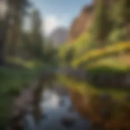 Scenic view of a Utah State Park with diverse landscapes