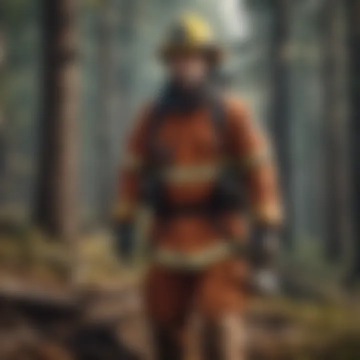 Innovative materials used in modern firefighting clothing