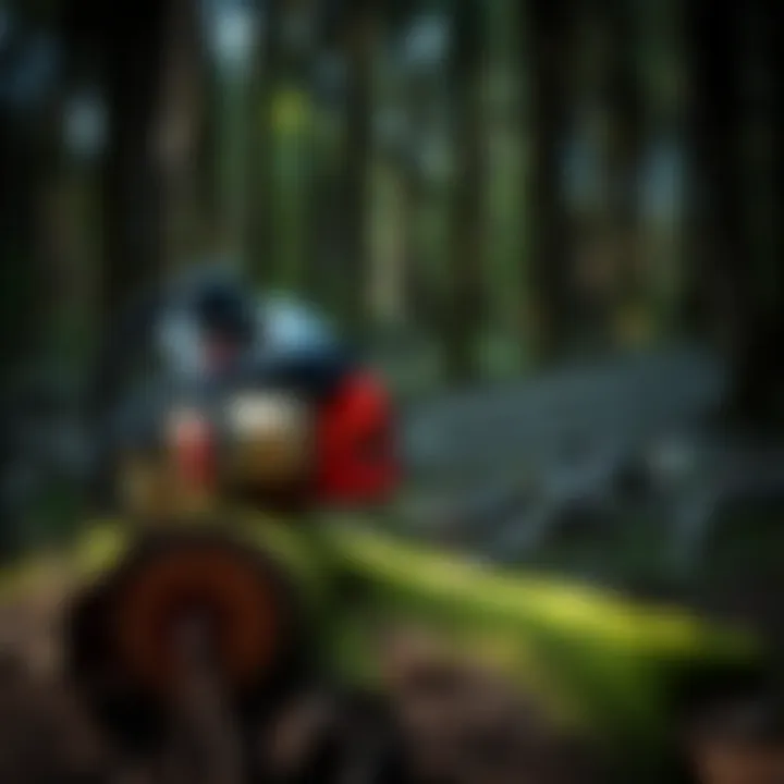 Essential Safety Guidelines for Lopping Chainsaw Operation A safety checklist for operating a lopping chainsaw, highlighting key safety gear and precautions.
