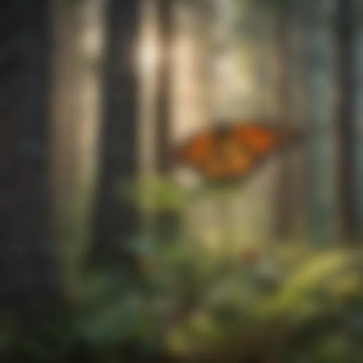 Impact of climate change on butterfly habitats