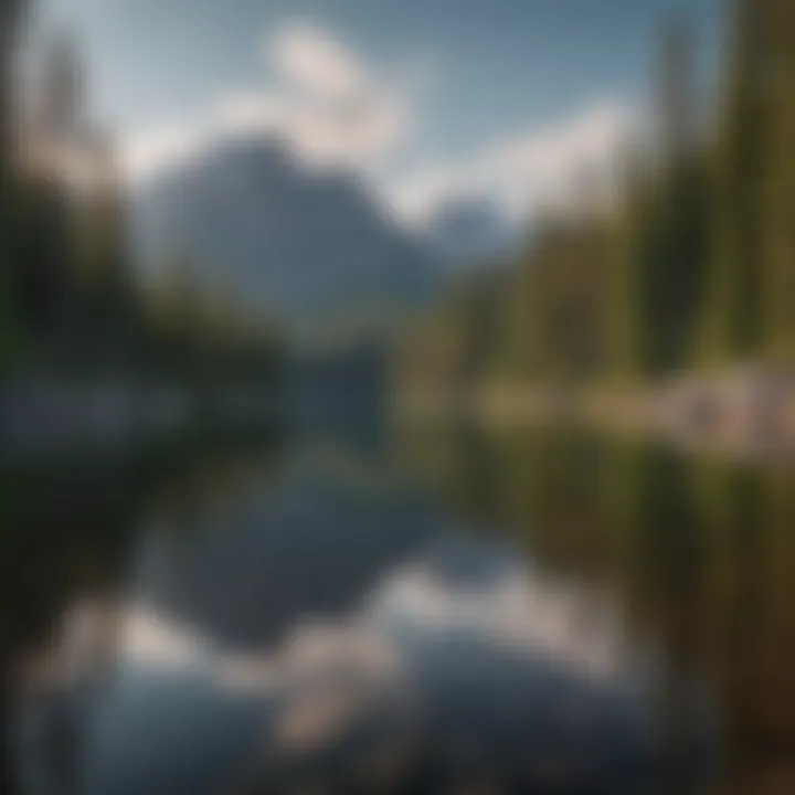 Iconic Jenny Lake reflecting the mountains