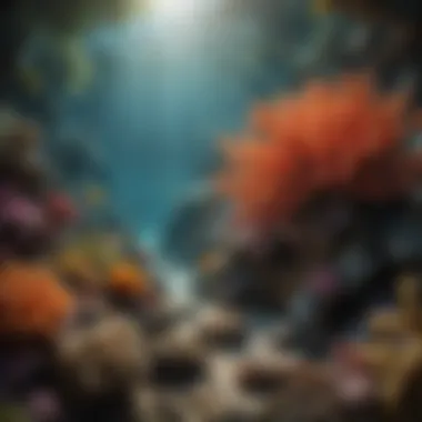 The Beauty of Marine Biodiversity A vibrant coral reef teeming with diverse marine life