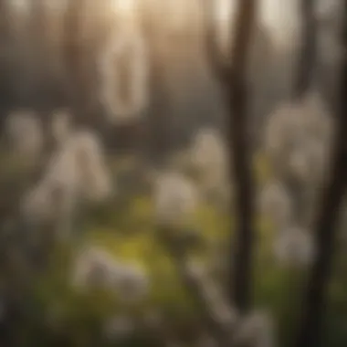 Ecological role of pussywillow in local ecosystems