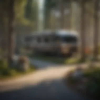 Essential Amenities in an RV Park Illustration of essential amenities in an RV park