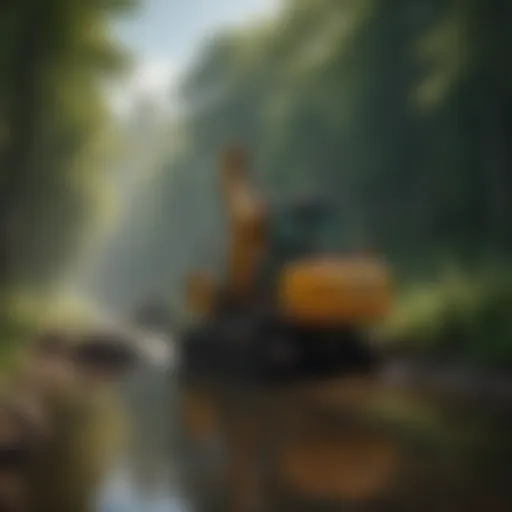 An overview of small scale dredging equipment in action