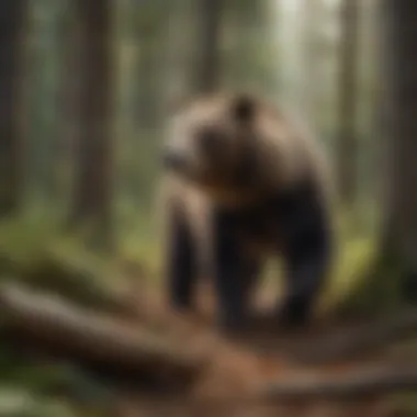 Recognizing Bear Behavior Illustration of bear behavior and signs to look for in the wild