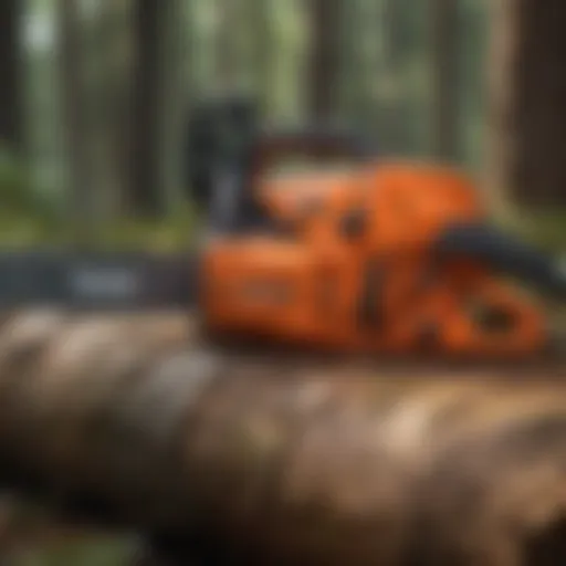 Innovative design of target chainsaw