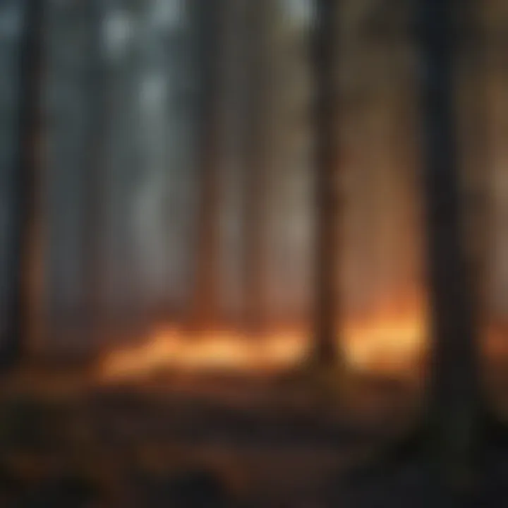 Fire resilience in woodland management