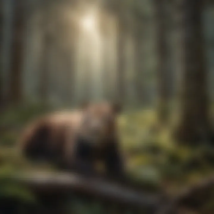 Endangered species affected by deforestation