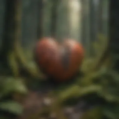 Biodiversity: The Heart of Forest Health A close-up of diverse forest flora indicating health and biodiversity