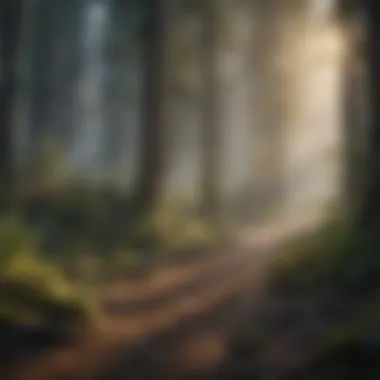 Forests Affected by Climate Change Forests impacted by climate change and pollution