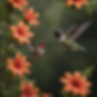 Common Hummingbird Species in Central Texas A collage of different hummingbird species found in Central Texas