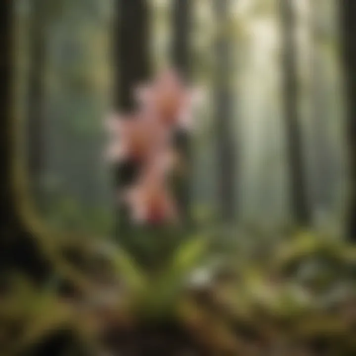Conservation efforts aimed at protecting slipper orchid habitats