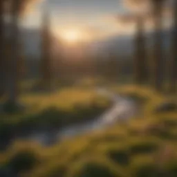 Breathtaking view of the Wallowas at sunrise