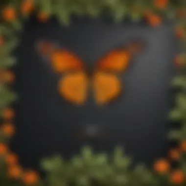 Lifecycle Stages of Monarch Butterfly Infographic illustrating the lifecycle stages of the Monarch butterfly.