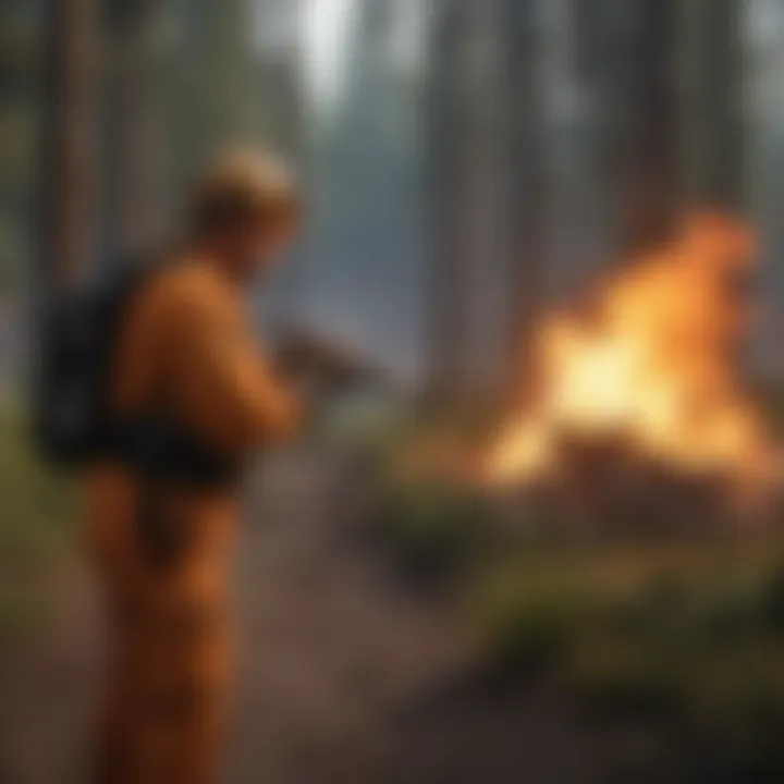 Utilization of technology in wildfire training