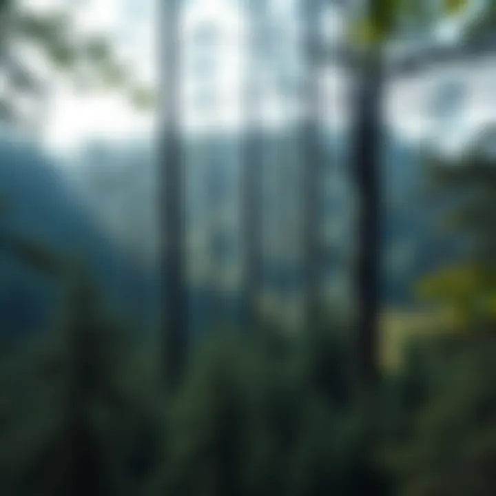 Environmental data analysis for forest health assessments